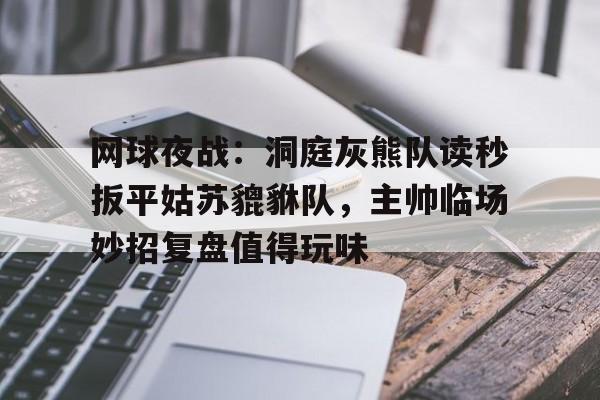 网球夜战:洞庭灰熊队读秒扳平姑苏貔貅队,主帅临场妙招复盘值得玩味的简单介绍棋牌游戏